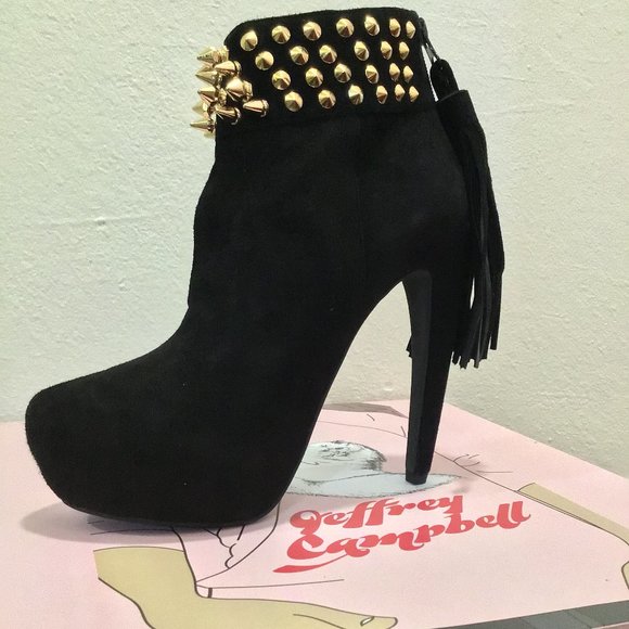 PRICE DROP NWT $140 NEW!S8 RARE JEFFREY CAMPBELL AMANDA BOOT - Picture 2 of 4